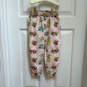 Baby Boden Striped Animal Print Pants size 3-4 years